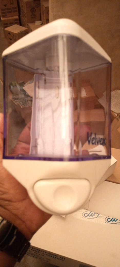 Velvex Manual Liquid Soap Dispenser 1/2 Litre