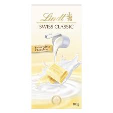 Lindt Swiss C White 12x100GM New