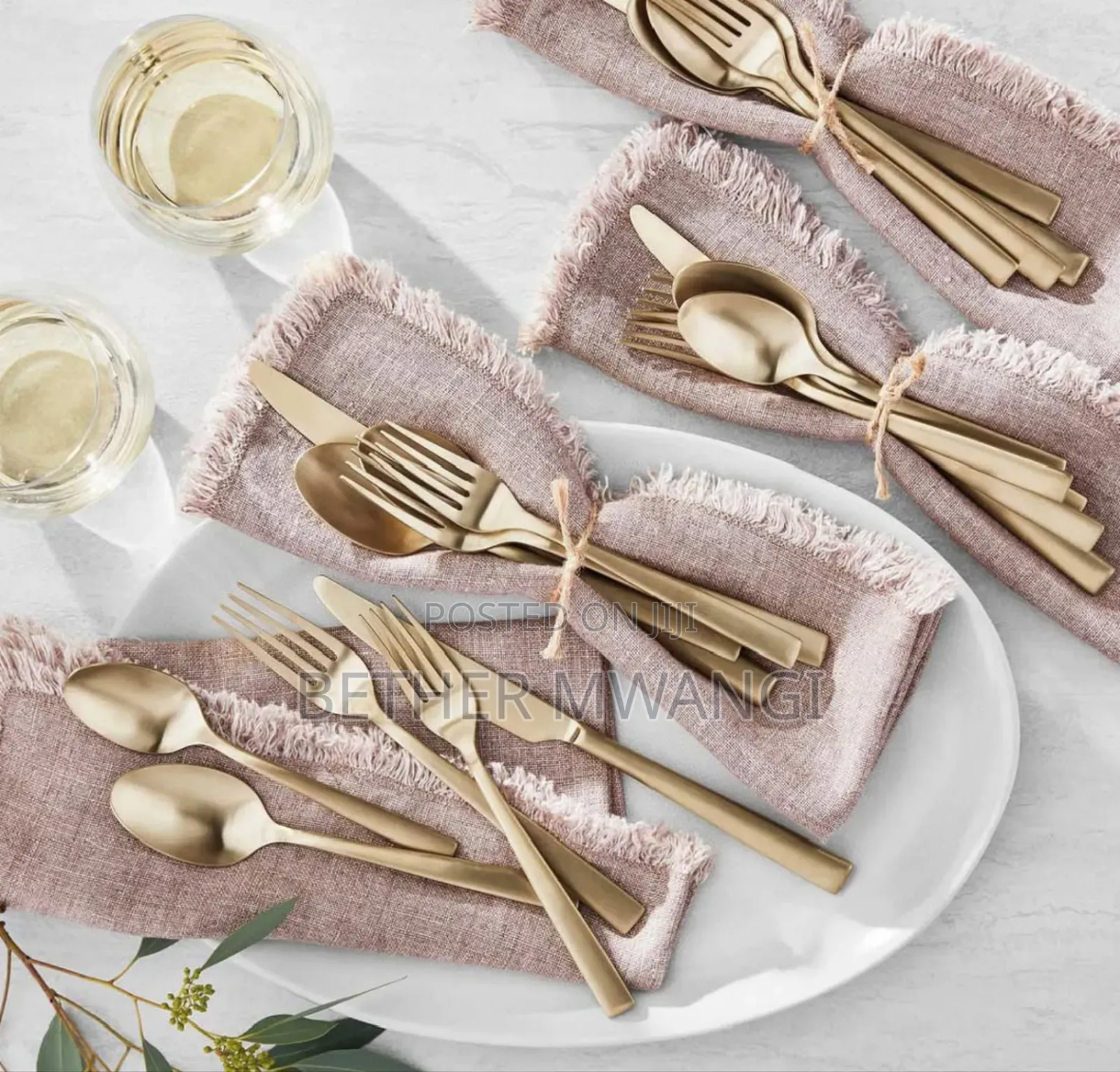 Durable 20 PCS Stainless Steel Flatware Set