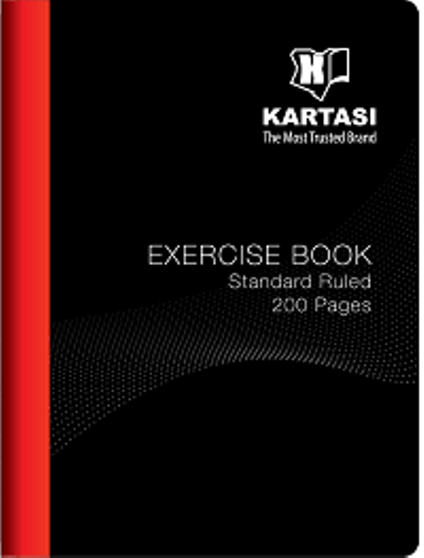 Kasuku Exercise Book Hard Cover 200 Pages