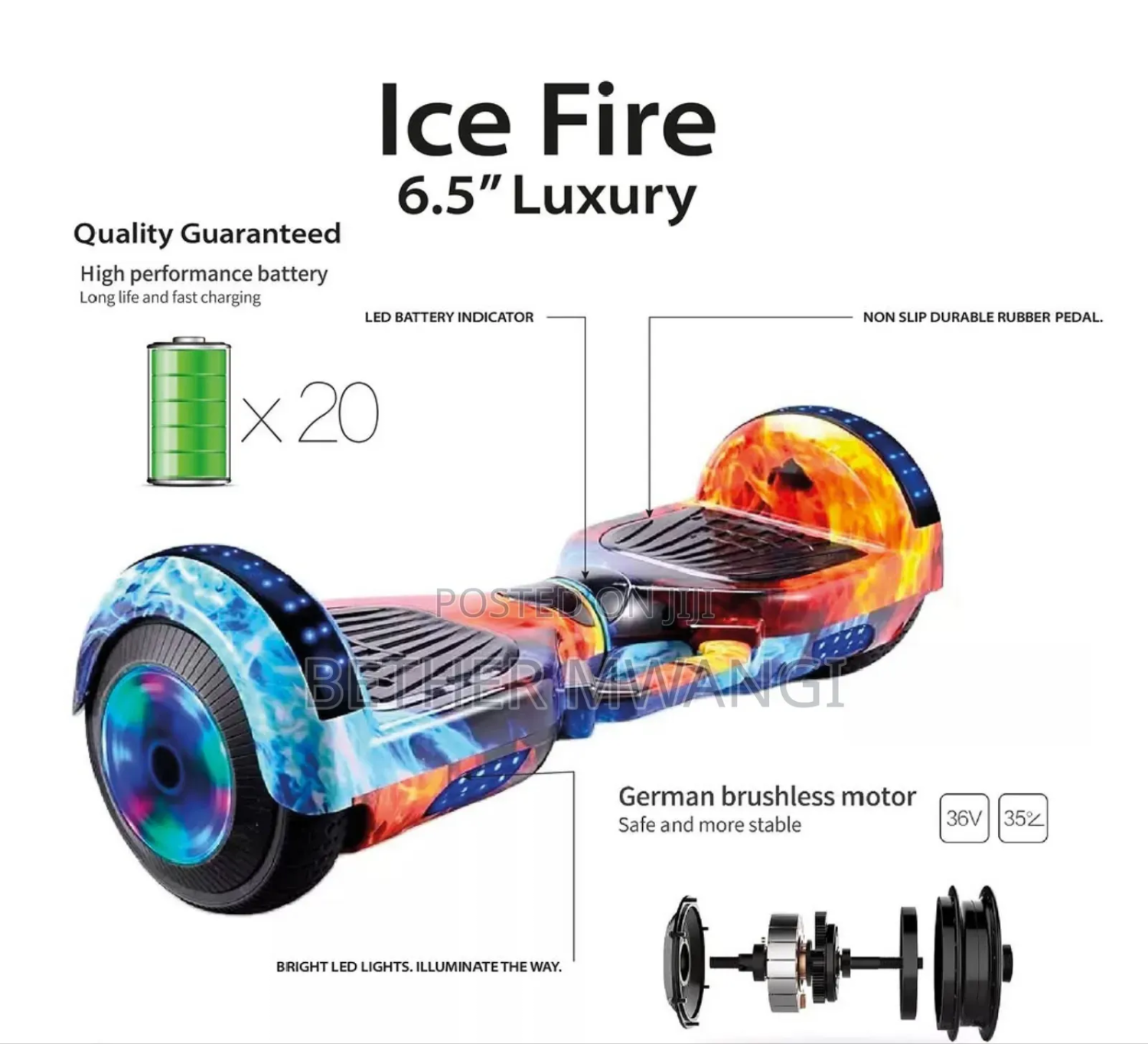 6.5 Inches Luxury Hoverboards