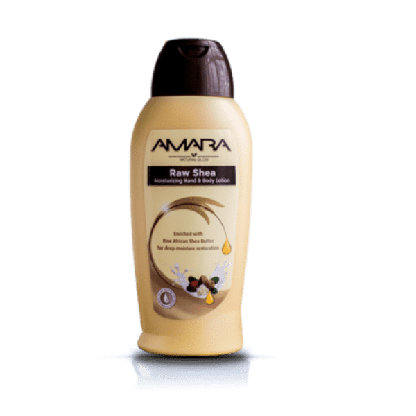 Amara Body Lotion Raw Shea Butter 600ml