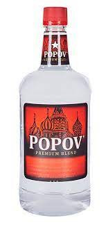 Popov Vodka 750ml