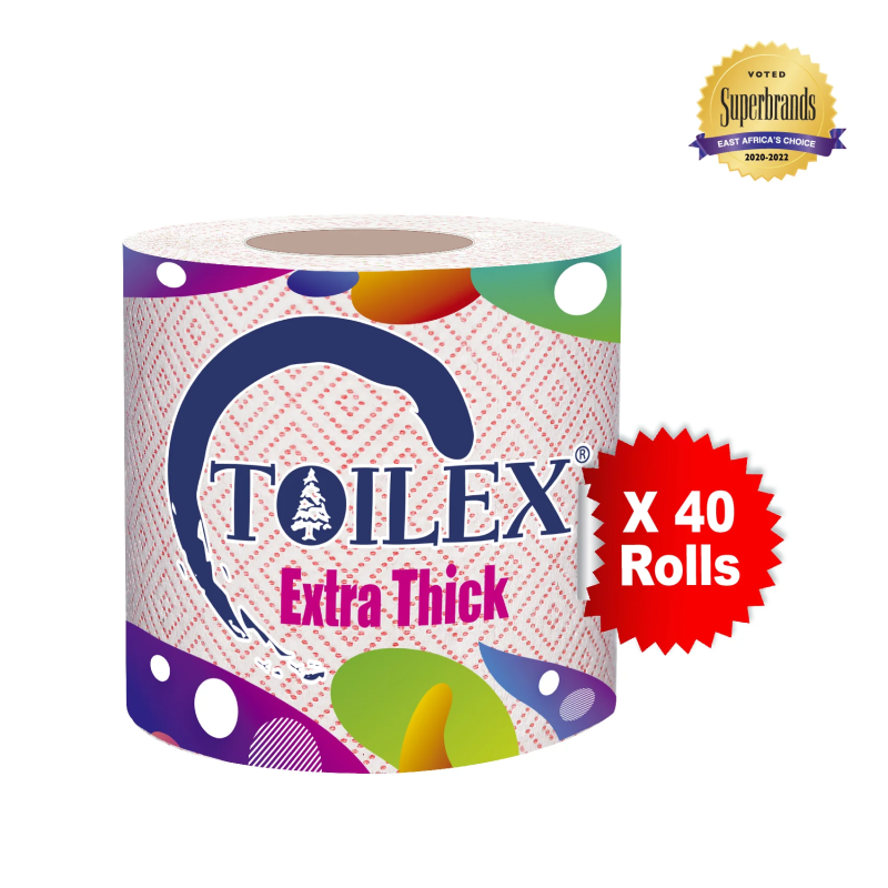 Toilex Toilet Tissue Printed 40s Wrapped