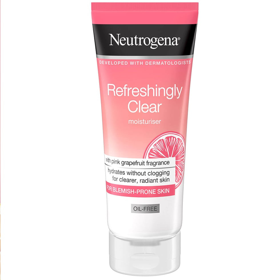 NEUTROGENA REFRESHINGLY CLEAR OIL FREE MOISTURIZER PINK GRAPEFRUIT 50ML