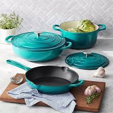 Enamel cast iron cooking pots