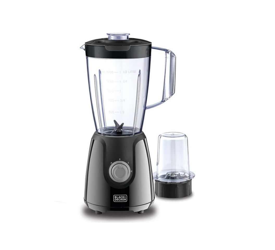 BLACK+DECKER BX4130-B5 Blender with Grinder, 1.5L - 400W