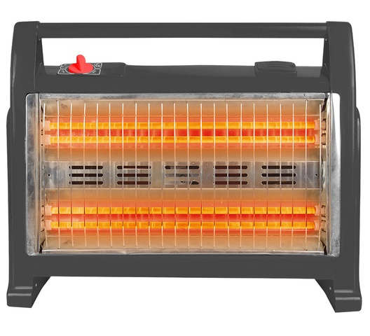 Von VHB163MQYG Bar Heater, 1600W - Dark Grey