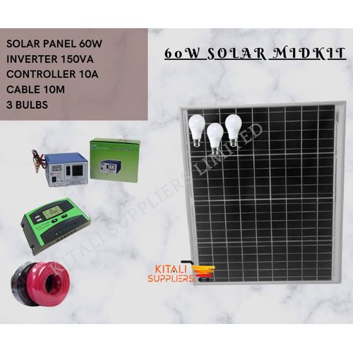 Solarmax 60watts Solar Midkit System