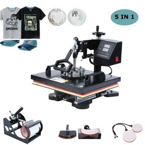 Heat Press Machine 5 in1