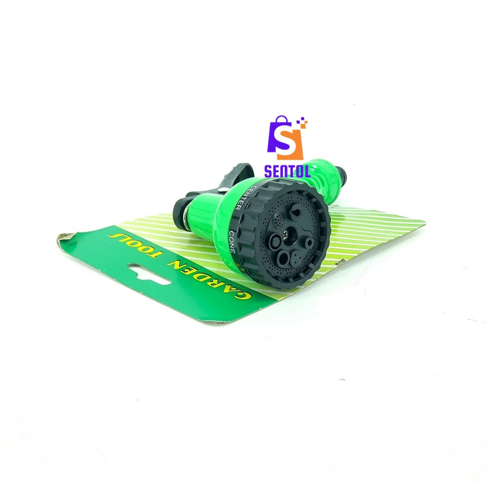 High Pressure Garden Hose Nozzle Water Sprayer with 9 Spray Patterns