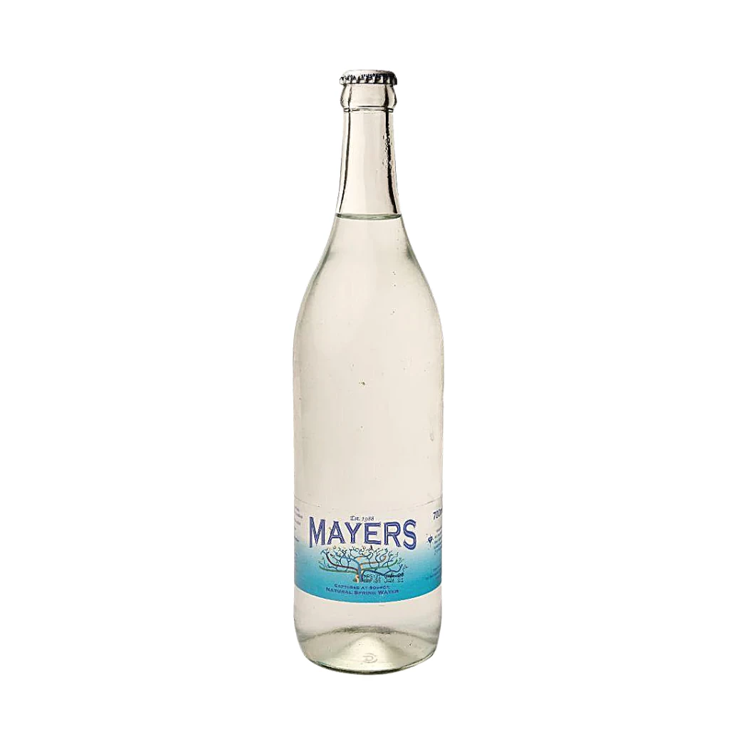 Mayers RGB Spring Water Still 750ml x 12 (Glass) Crate (Water, crate)