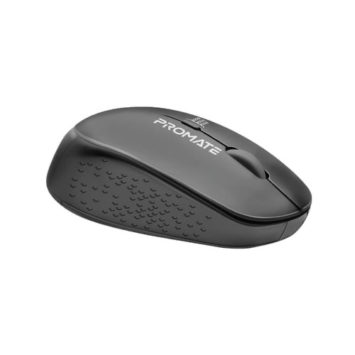 Promate Tracker 1600DPI Dual Tone Wireless Mouse, Black