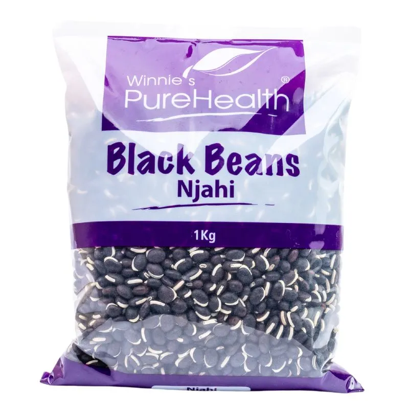 Winnies Pure Health – Black Beans 1kgx12