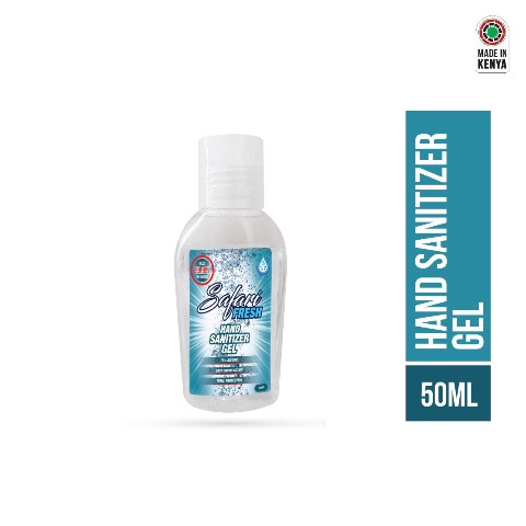 Safari Fresh 70% Alcohol Hand Sanitizer Gel 50ml box of 80