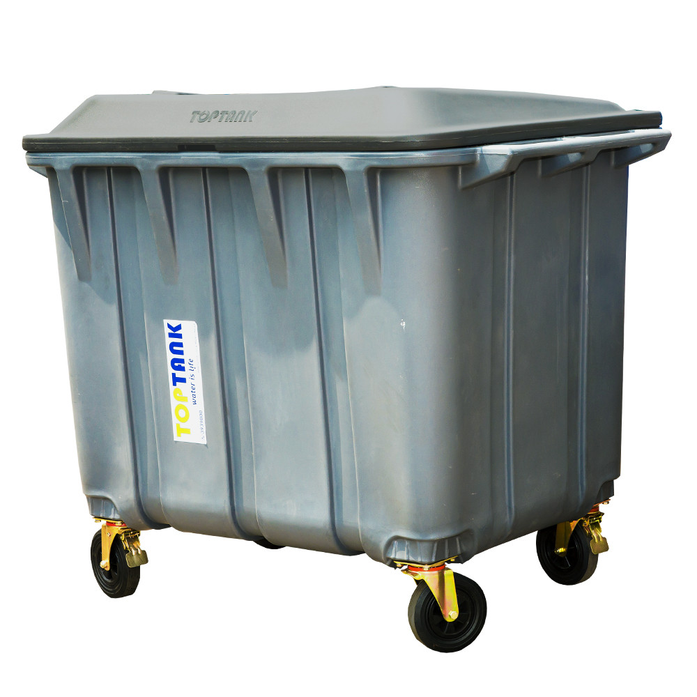 Toptank 750litre Garbage Bin with Wheels