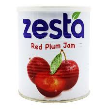 ZESTA RED PLUM JAM 1KGX12 EOT