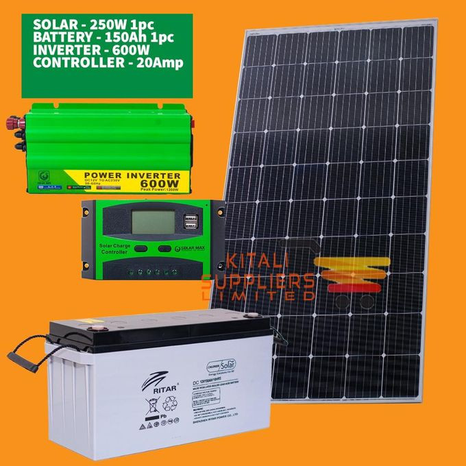 Panel SPECIAL SOLAR FULLKIT 250WATTS