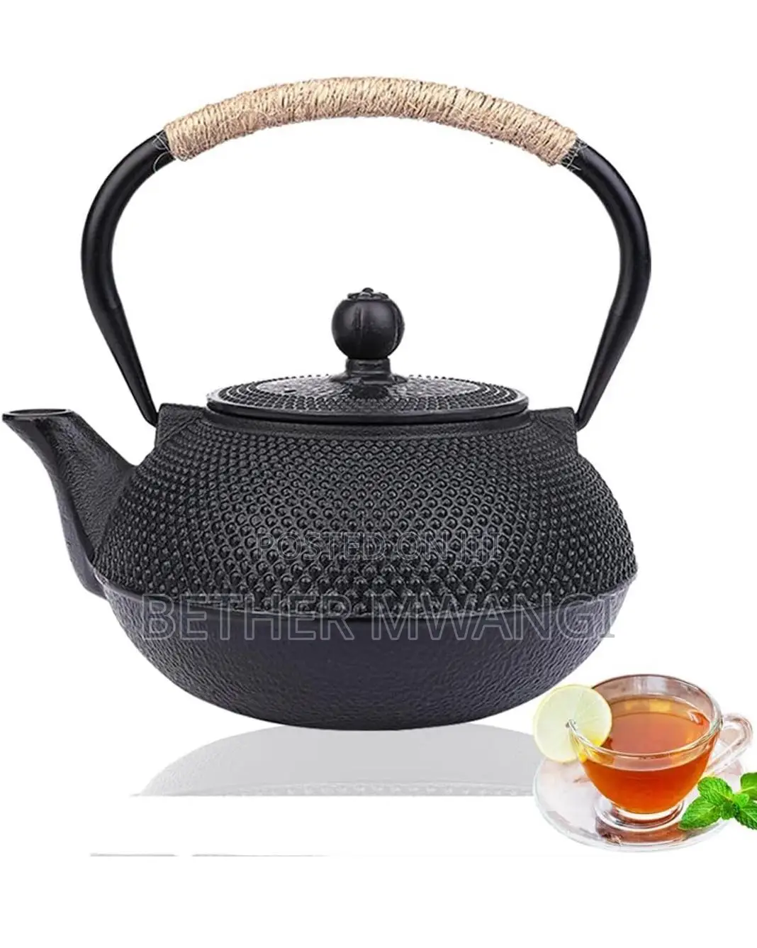 Japanese Cast Iron Tea Kettle Pot