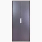 Bofa Bookcase 1800 with Doors Coimbra / Storm Grey