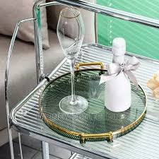 Multifunctional round storage tray