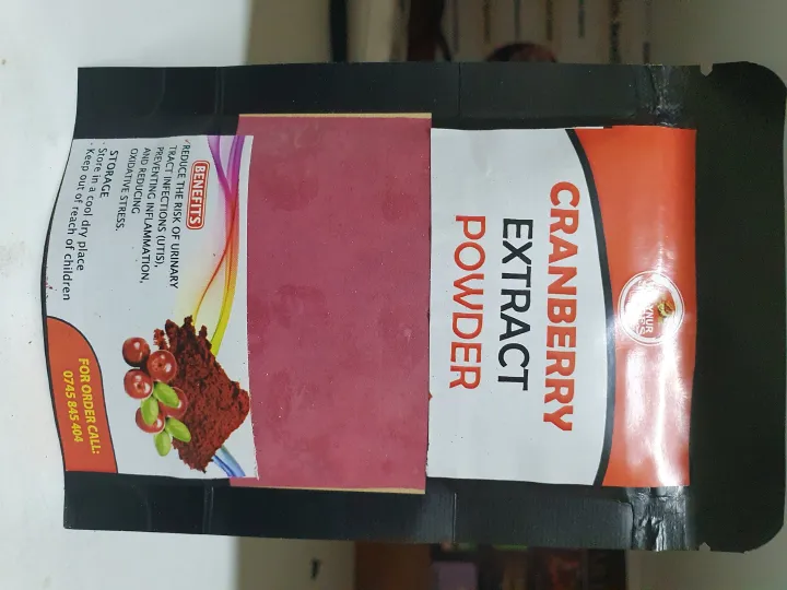Cranberry extract powder (best for reducing the risk of urinary tract infections (UTIs),