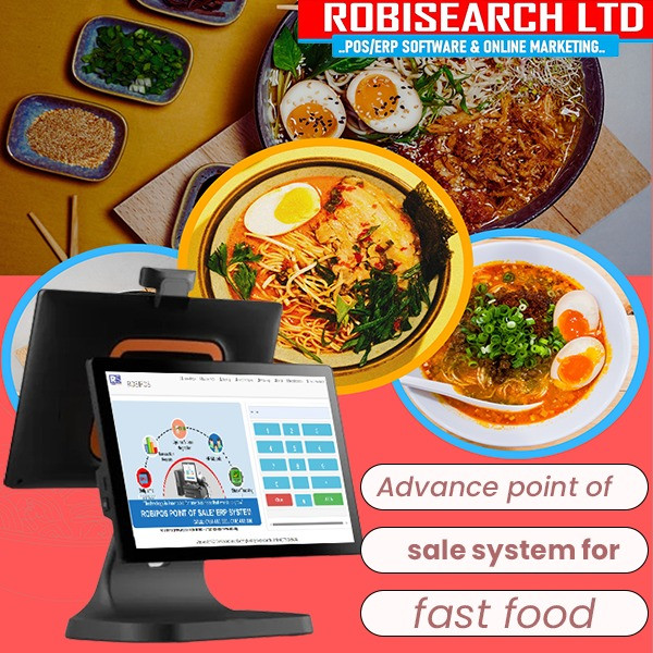 POINT OF SALE SYSTEM FOR FAST FOOD
