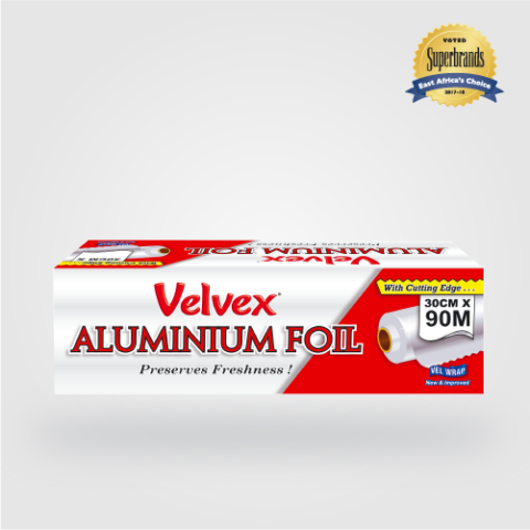 Velvex Aluminium Catering Foil 30cm(w)x90m(l)