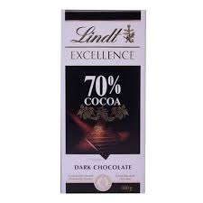 Lindt Excellence 70% Cocoa 20x100GM