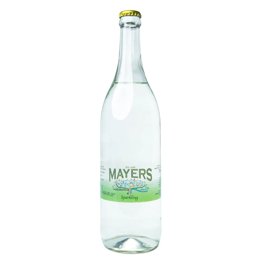 Mayers RGB Sparkling Water 750ml ( Glass) Crate (Water only)