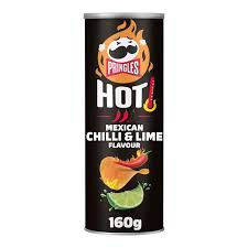 Pringles Hot Mexican Chili & Lime 160g
