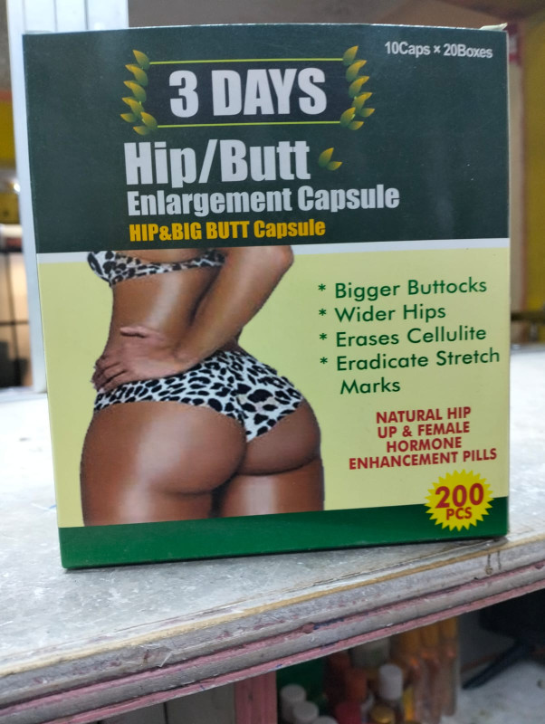 3 days hip/butt enlargement capsules