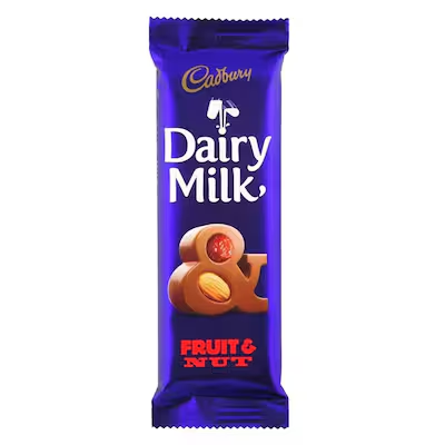 Cadbury Dairy Milk Fruit And Nut Chocolate 80Gx24
