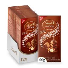 Lindt Lindor Hazelnut 12x100GM
