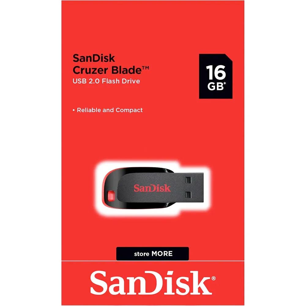 SanDisk 16GB Cruzer Blade Flash Drive