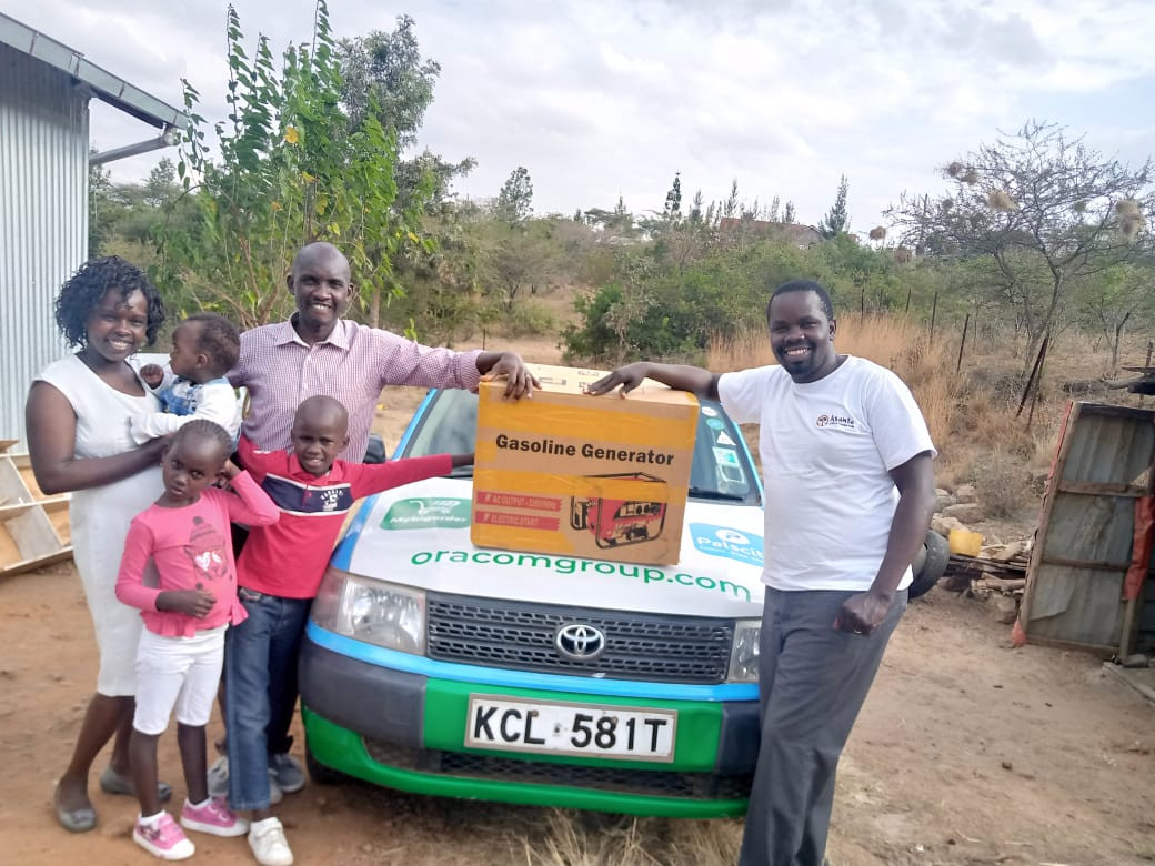 Lenscrush Makes the First FREE Delivery in Machakos County