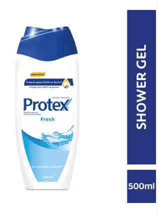 Protex Fresh 500ml Antibacterial Shower Gel