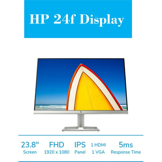 HP NEW 24F IPS 24'' Full HD Display UltraSlim Monitor