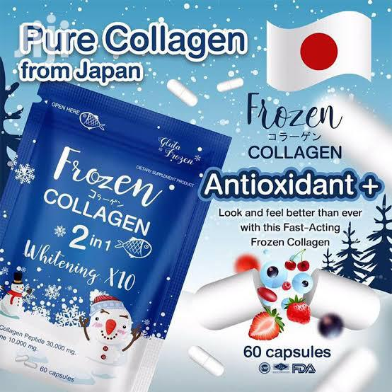 Frozen Collagen Whitening 2 in 1 Capsules