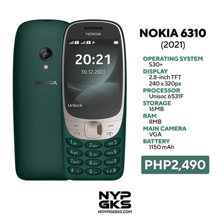 Nokia 6310