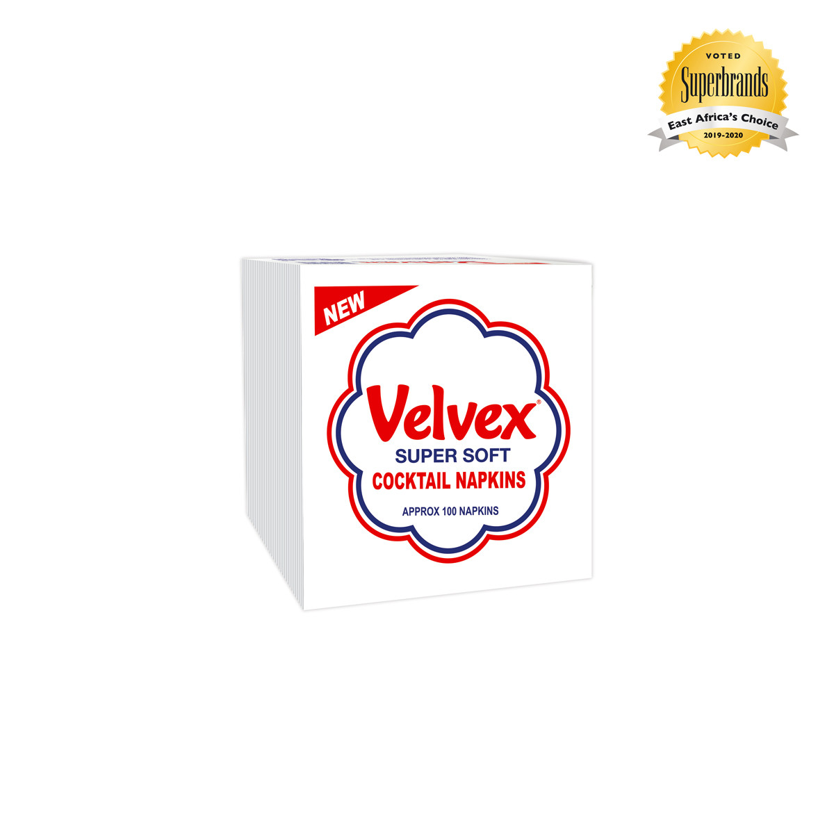 Velvex White Serviettes