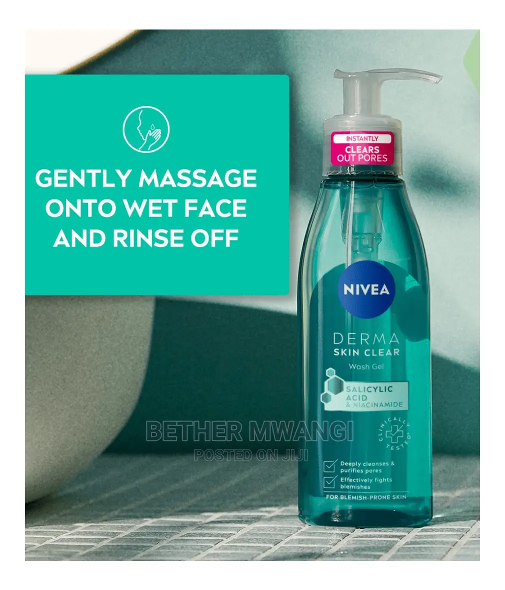 Nivea Derma Skin Clear Wash Gel