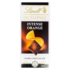 Lindt Excellence Orange Intense 20x100GM