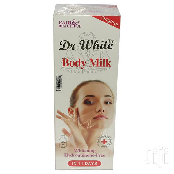 DR White Body Milk Whitening Lotion.