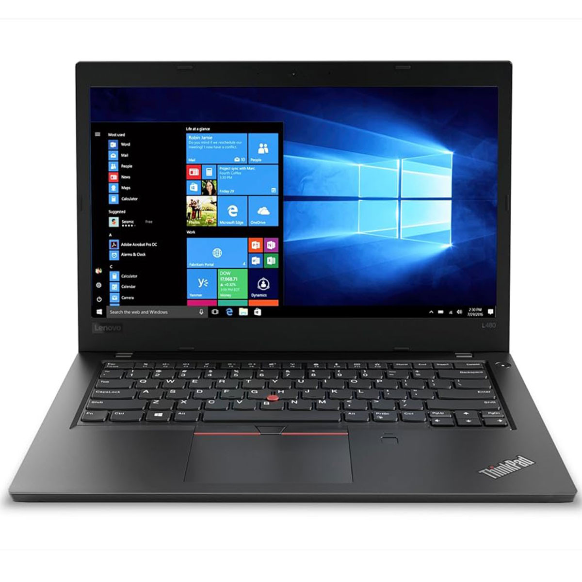 Lenovo Thinkpad L480 Intel Core i5 8th Gen 16GB RAM 256GB SSD 14 Inch FHD Display