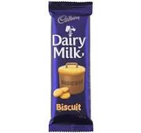 Cadbury Biscuit Moulded Chocolate 55Gx 18