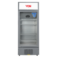 Von VARV23DAS Vertical Cooler, 226L - White+Grey