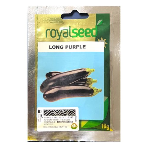 Royal LONG PURPLE EGGPLANT SEEDS