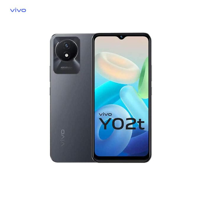 Vivo Y02t - 6.51'', 4GB RAM + 64GB ROM - (Dual SIM) - 5000mAh - Cosmic Grey