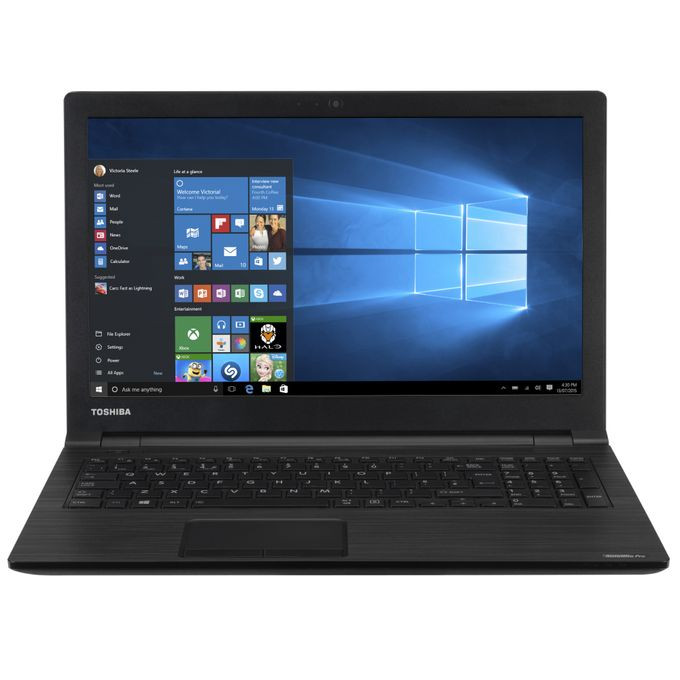 Toshiba Refurbished Dynabook Satellite B35 Intel Core I3 4GB RAM, 500GB HDD, 15.6" Win10Pro-Black